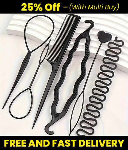 Piece hair braiding tools - braiding,