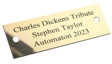 75mmx25mm Personalised Laser