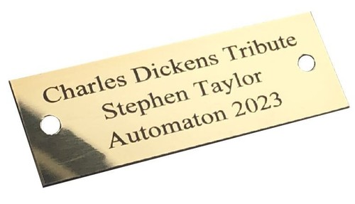 75mmx25mm personalised laser - 75mmx25mm,