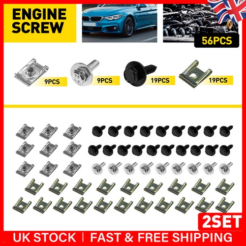Under engine cover splash - 2x,