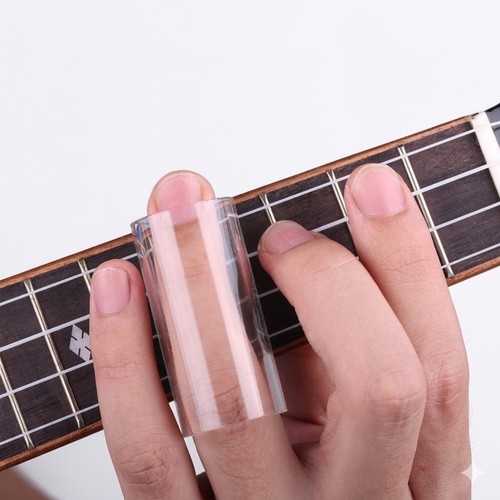 3pcs clear glass slide guitar - clear,