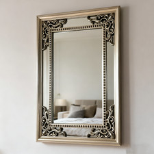 Extra Large Mirror Silver