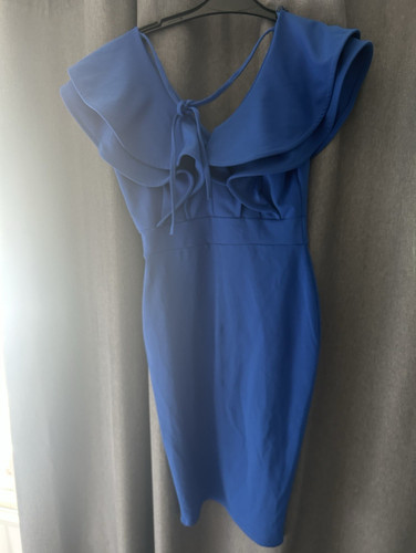 Quiz blue bodycon knee - blue,