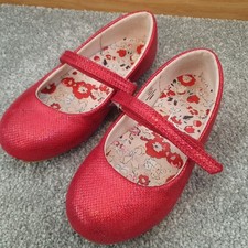 Next Girls Red Shoes - Size 9F