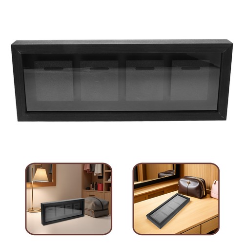 Solid wood medal display - , box