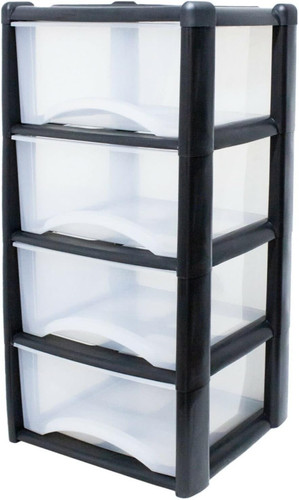 Tier plastic storage drawers - plastic,