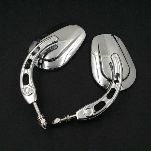 Chrome motorcycle mirrors for - motorcycle,