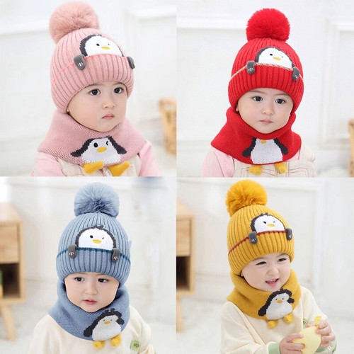 Hat knit warm - hat,