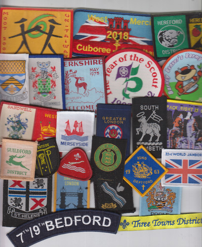 Boy scout badges - boy, (v)