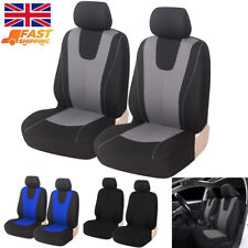 2Pcs Universal Car Seat Covers Front Chair Anti-dust Protector Cover Washable UK