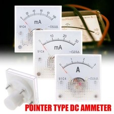 Pointer Ammeter Head Ammeter DC Amp Meters Analog Panel Meter Measuring Tool