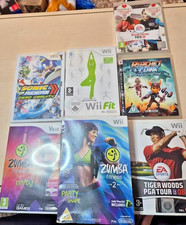 NINTENDO WII AND PLAYSTATION GAMES BUNDLE X7