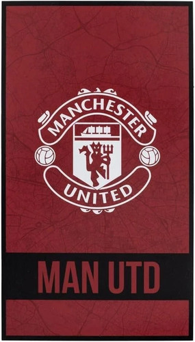 Manchester united towel - united,
