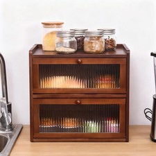 Wooden Bread Storage Container