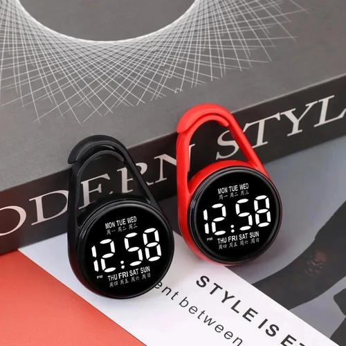 Digital hanging pocket watch - pocket,