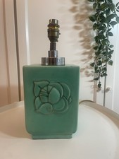 Rare Art Deco Celadon Lamp