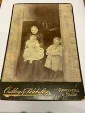CDV PICTURE ANTIQUE CABINET