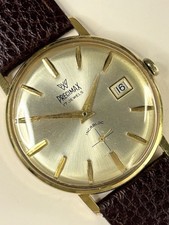 PRECIMAX Vintage 1960’s Men’s Manual Sub-Seconds Date Gold Dress Watch - 8109