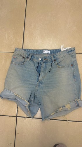 Denim jean shorts