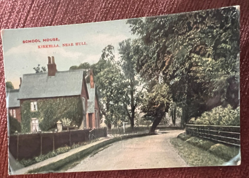 Antique postcard kirkella - antique, nr