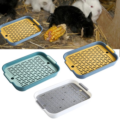 Rabbit litter tray 2tier - 2tier, flat