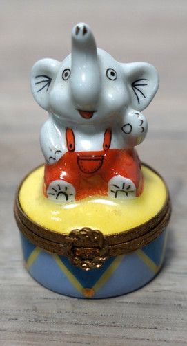 Limoges france elephant - limoges,