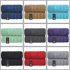 Casabella Premium Quality 2 Pk Jumbo Bath Sheet 100% Combed Cotton 650 GSMTowels