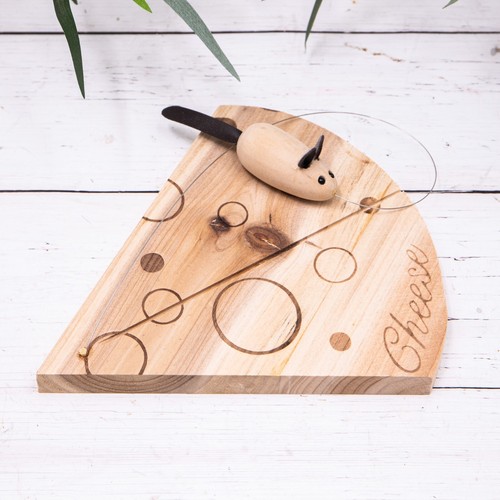 Wooden cheese board - board, small