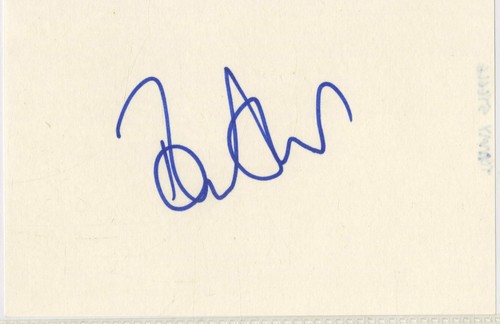 Tommy steele signed white - steele,