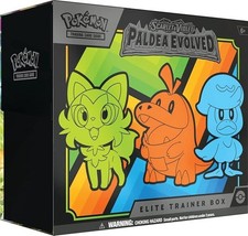 Pokemon Paldea Evolved Elite Trainer Box (ETB) - New & Sealed