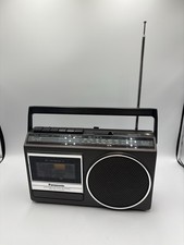 Vintage Panasonic RX-1210 Radio Cassette Player Recorder Working Cassette Faulty