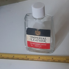Vintage Imperial Leather after shave lotion 58cc LONDON ENGLAND *empty bottle*