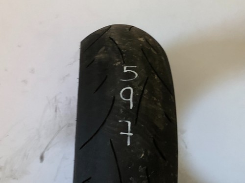 Part worn motorcycle tyres - worn,
