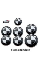 BMW Badge Set BLACK & WHITE