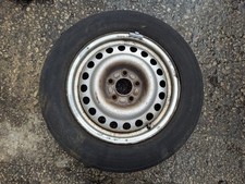 03-13 MK1 FORD TRANSIT CONNECT 15" 5-STUD 6J ET52.5 STEEL WHEEL & TYRE 195/65/15