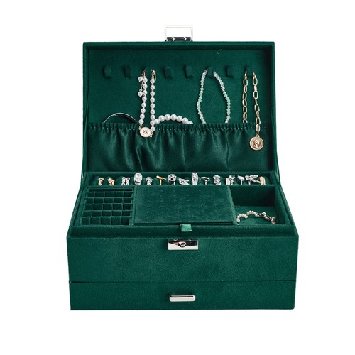 Layer green jewellery box - 3,