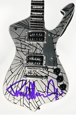 KISS Signed Mini Guitar Paul Stanley Autographed Mini Guitar Ace Simmons Proof
