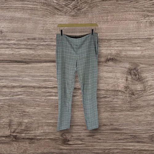 Trousers plaid houndstooth - trousers,