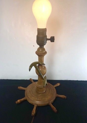 Vintage nautical ship wheel - ship, &