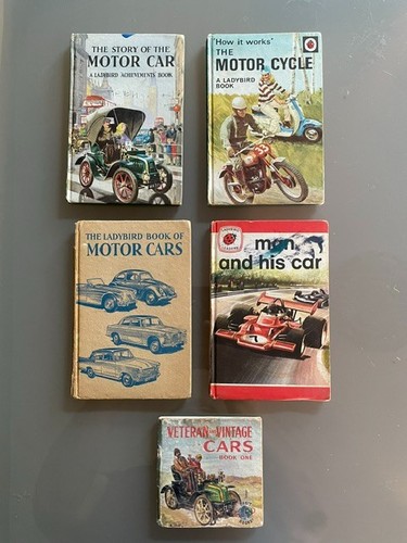 Vintage ladybird car - vintage,