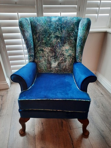 Reupholstered vintage parker - reupholstered,