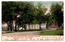 1906 Town Hall, First Church &