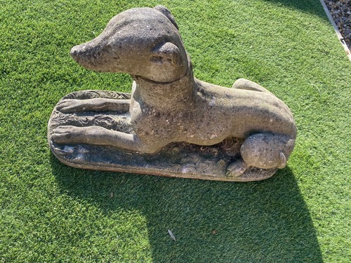 Antique vintage whippet - whippet,