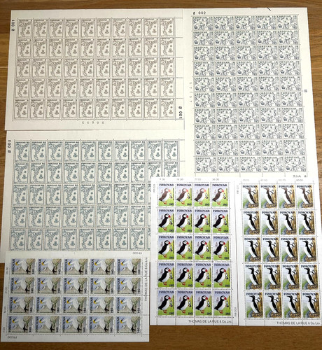 Faroe islands stamps full - faroe,