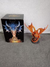 Nemesis Now Anne Stokes Adult Fire Dragon Figurine 24.5cm Boxed - Small Damage