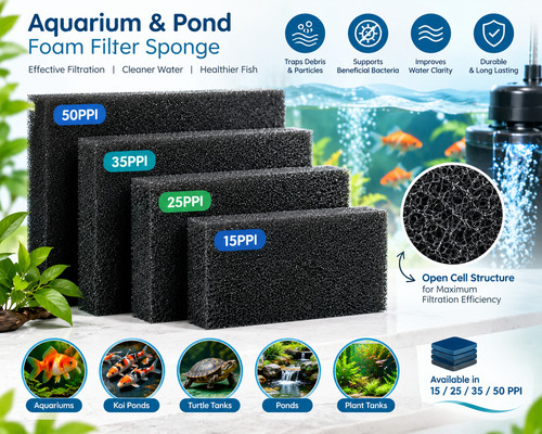 Bio sponge filter media - media, pads