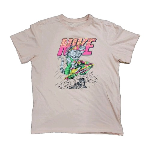 Small nike mens peach - small, tee