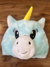 Plush Unicorn Head Mask - adult/children fancy dress costume