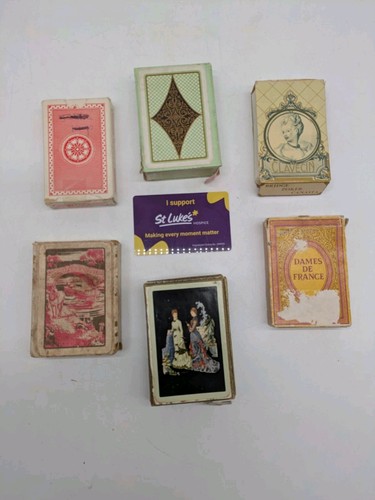 Vintage playing cards bundle - vintage,