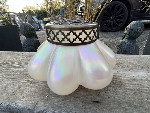 Art nouveau kralik iridescent - art,